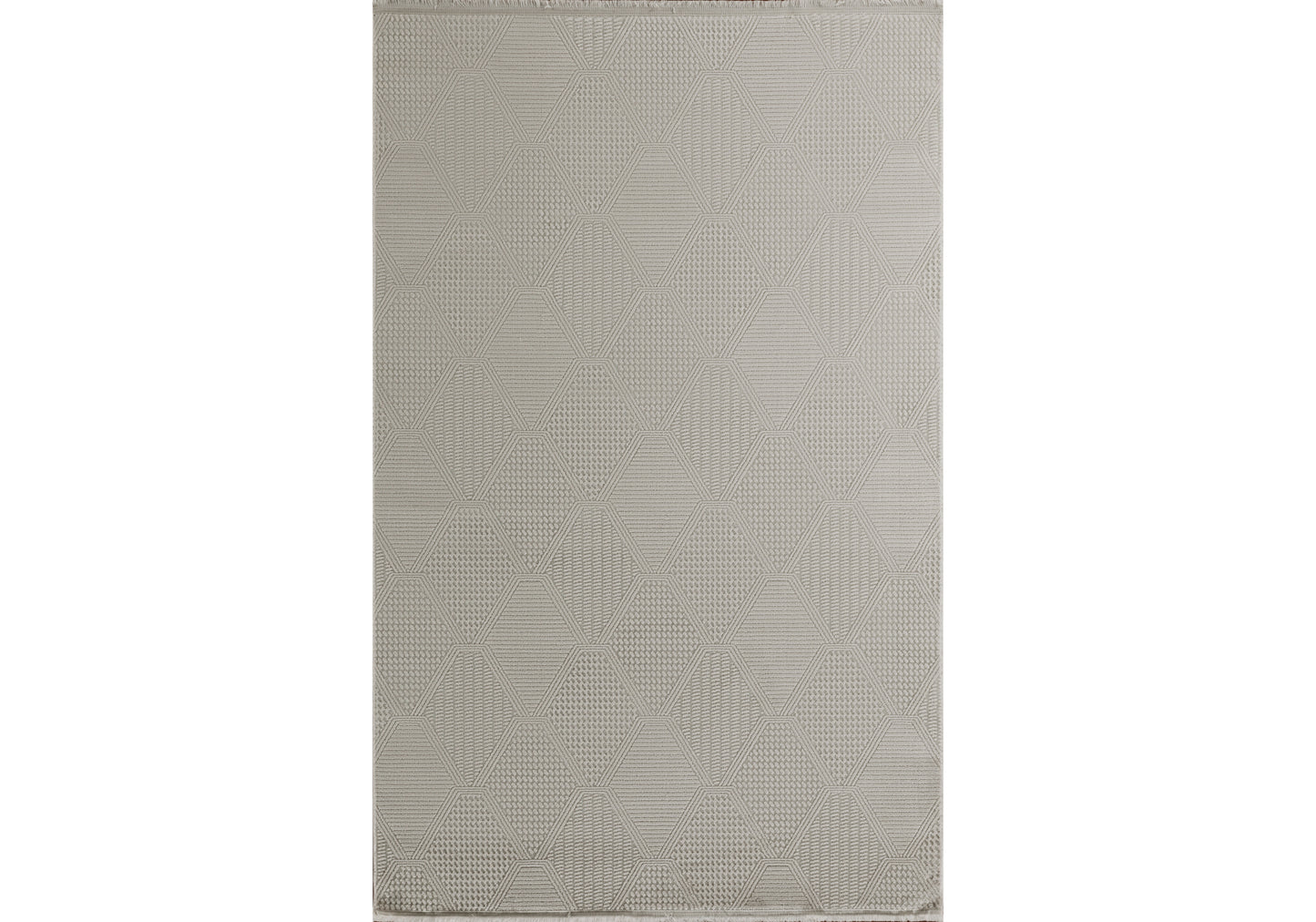 Tapis Décoratif MIRABELLA - 0405A BLANC-BLANC