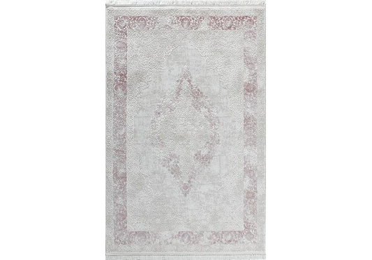 Tapis Décoratif MEDUSA - 1716A CRÈME-ROSE