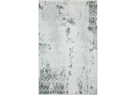 Tapis Décoratif SARES - 2927A GRIS