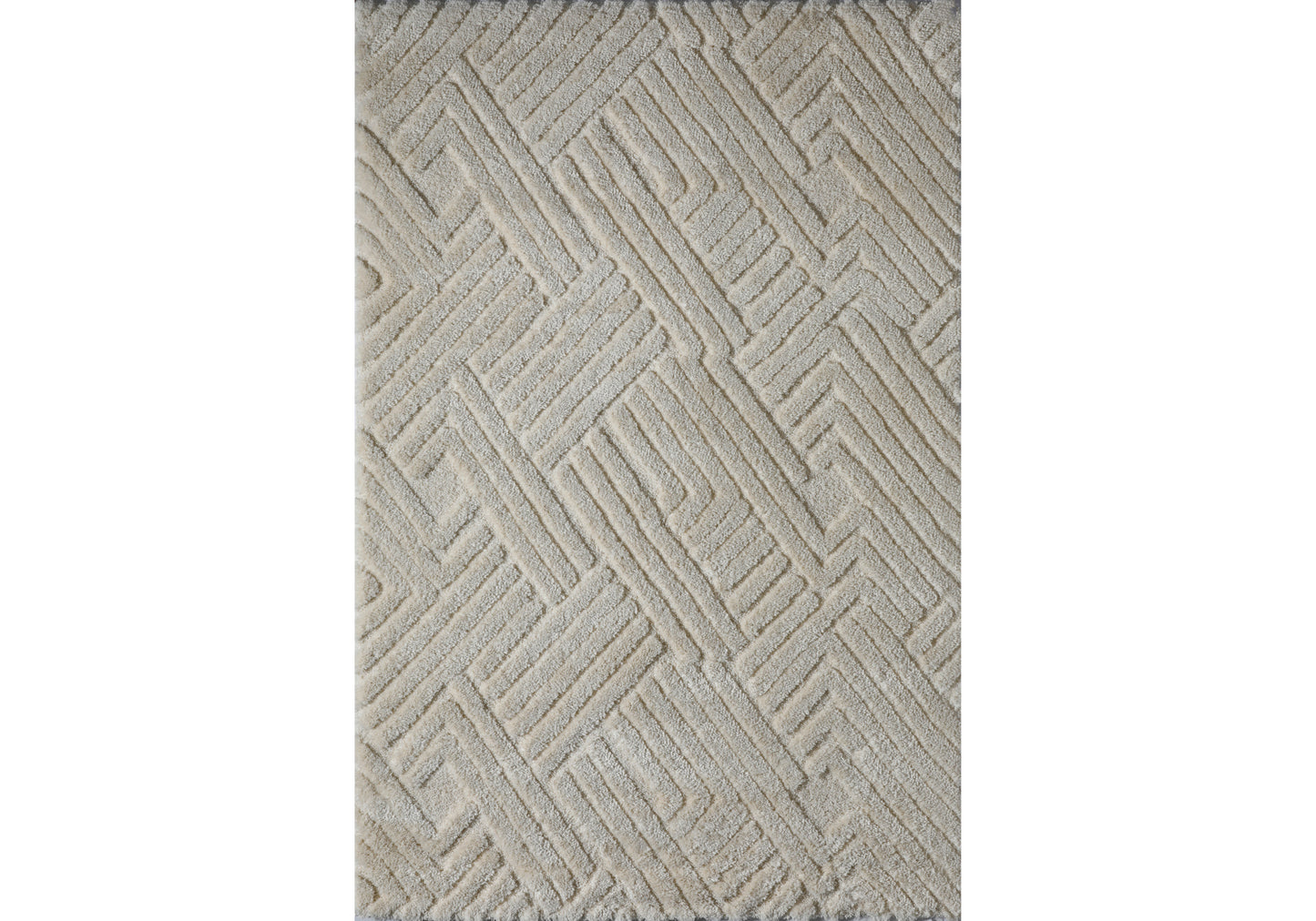 Tapis Décoratif WHYNOT - 5918A CRÈME-CRÈME