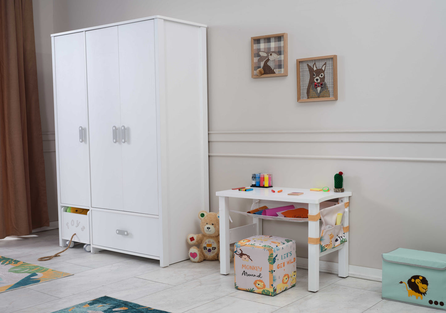 Ensemble de chambre d'enfant Montessori MY WORLD POINT