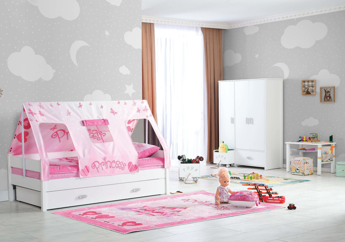 Ensemble chambre d'enfant Montessori MY WORLD PRINCESS MAX