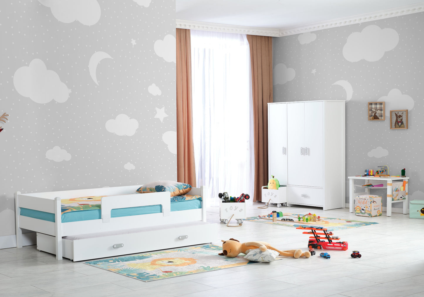 Ensemble de chambre d'enfant Montessori MY WORLD SAFARI