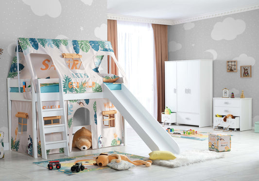 Ensemble chambre enfant Montessori MY WORLD SAFARI MAX