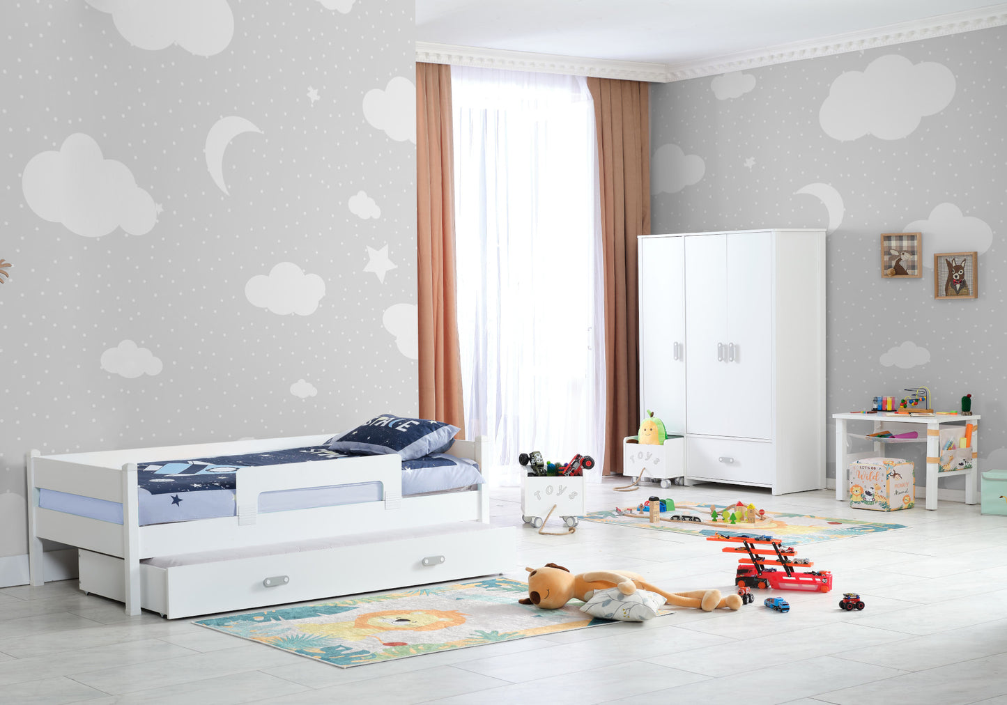 Ensemble chambre d'enfant Montessori MON ESPACE MONDE