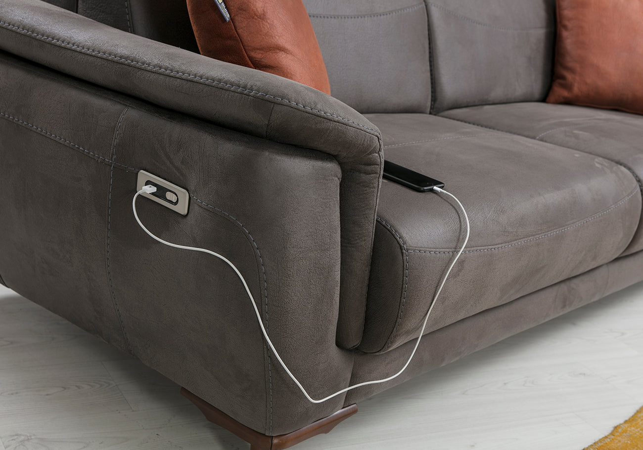 Ensemble Canapé Relax Usb Carrelage ARMANI