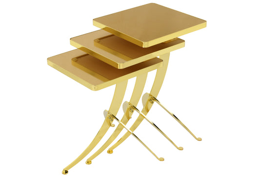 Table gigogne carrée Pion Cappucino MİRAY