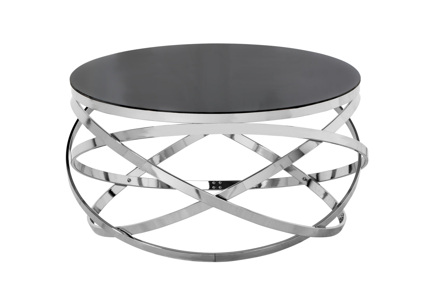 Table basse moderne noire PERA