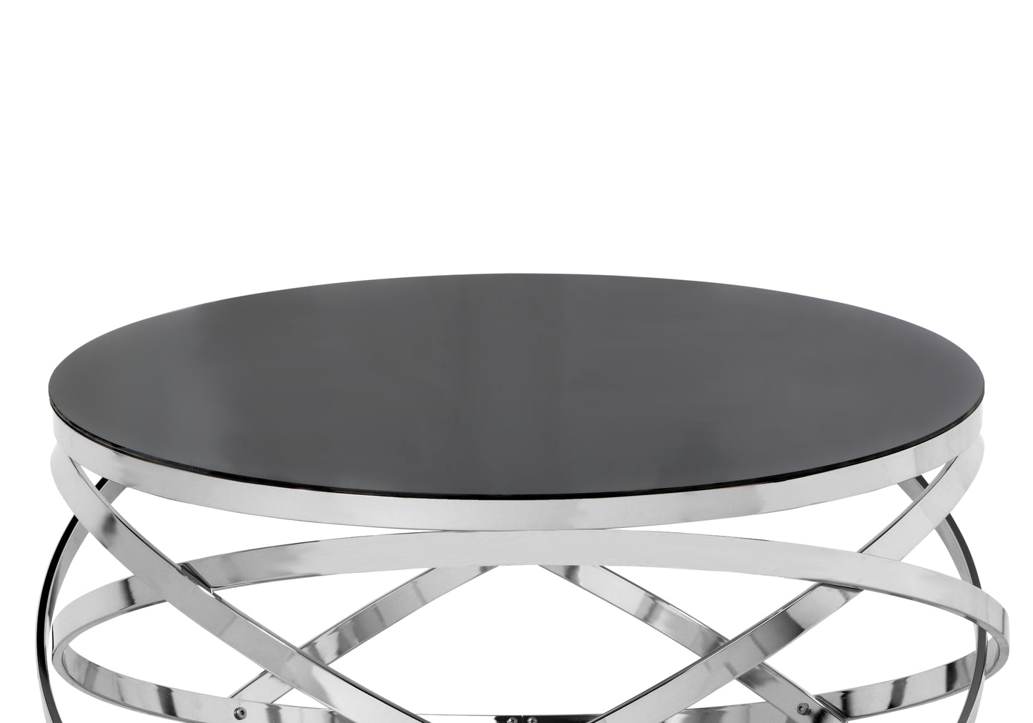 Table basse moderne noire PERA