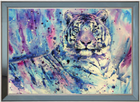 Peinture Tigre Blanc