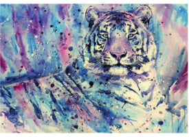 Peinture Tigre Blanc