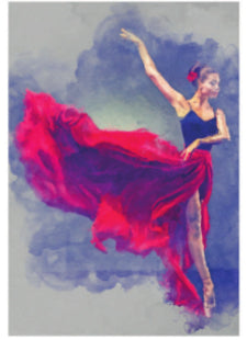 Peinture Ballerine