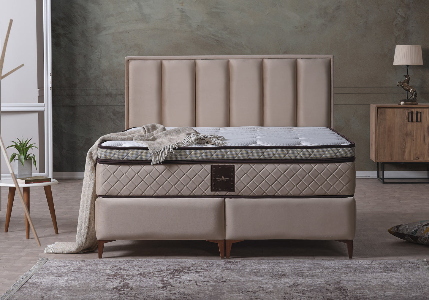 Matelas DIANA avec coussin orthopédique complet