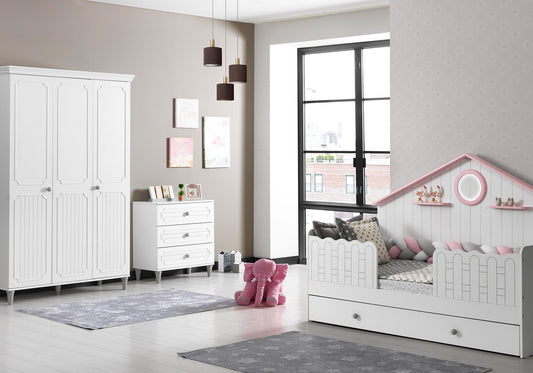 Chambre Bébé Fille Rose ALVIN